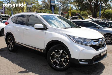 White 2017 Honda CR-V Wagon Vti-Lx (Awd)