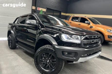 Black 2019 Ford Ranger Double Cab Pick Up Raptor 2.0 (4X4)