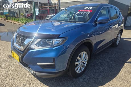 Blue 2020 Nissan X-Trail SUV ST 7 SEAT (2WD) T32 MY21