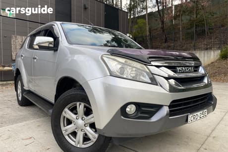 Silver 2013 Isuzu MU-X Wagon Ls-U (4X4)