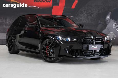 Black 2024 BMW M3 Wagon Competition Touring M Xdrive