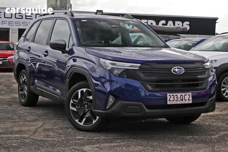 Blue 2025 Subaru Forester Wagon 2.5I (Awd)