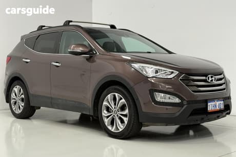 Bronze 2015 Hyundai Santa FE Wagon Highlander Crdi (4X4)