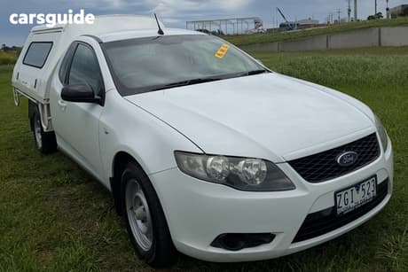 White 2009 Ford Falcon Cab Chassis