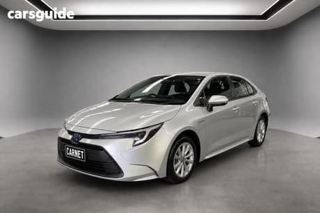 Silver 2024 Toyota Corolla Sedan Ascent Sport + Conv Pk Hybrid