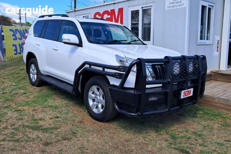White 2016 Toyota Landcruiser SUV PRADO GXL (4X4) GDJ150R MY16