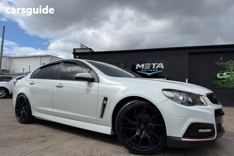 White 2017 Holden Commodore Sedan Sv6