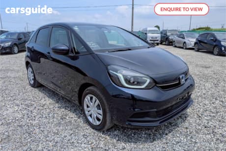 Blue 2024 Honda Fit Hatch HYBRID E:HEV HOME