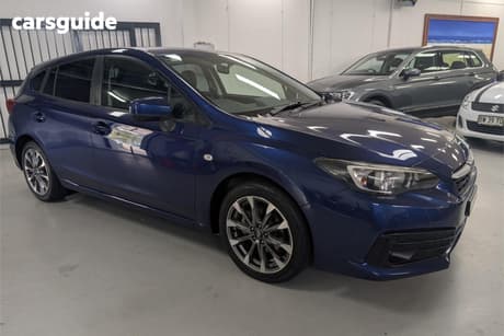 Blue 2021 Subaru Impreza Hatchback 2.0I (Awd)