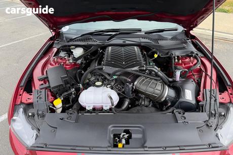 Red 2016 Ford Mustang Coupe Fastback Gt 5.0 V8
