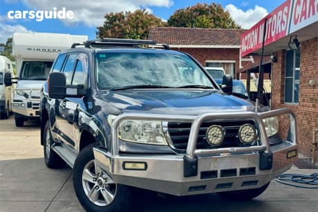 Grey 2007 Toyota Landcruiser Wagon Gxl (4X4)