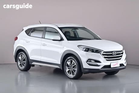 White 2017 Hyundai Tucson Wagon Active X (Fwd)