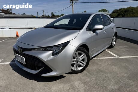 Silver 2020 Toyota Corolla Hatchback Ascent Sport