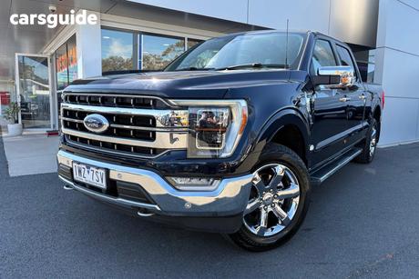 Blue 2023 Ford F150 Double Cab Pick Up Lariat Lwb (4Wd)
