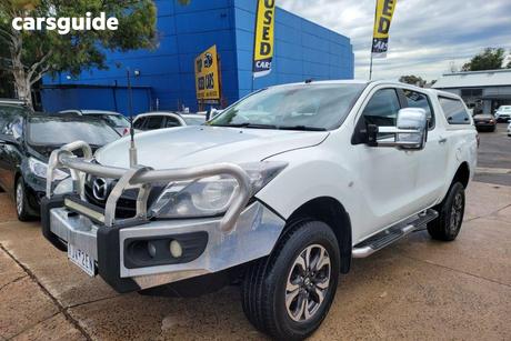 White 2016 Mazda BT-50 Dual Cab Utility Xtr (4X4)