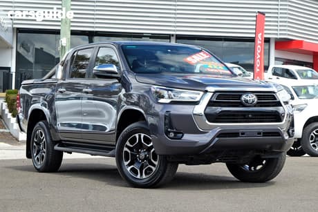 Grey 2023 Toyota Hilux Double Cab Pick Up Sr5 (4X4)