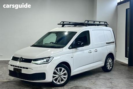 White 2022 Volkswagen Caddy Commercial TDI320
