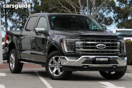 Black 2023 Ford F150 Double Cab Pick Up Lariat Swb (4Wd)