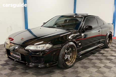 Black 2001 Nissan 200SX Coupe Spec R