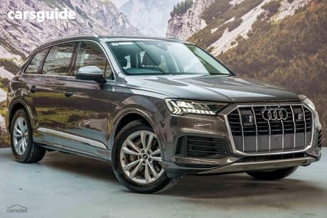 Grey 2023 Audi Q7 Wagon 45 Tdi Quattro Dynamic Black