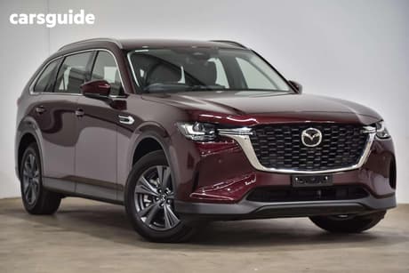 Red 2024 Mazda CX-80 Wagon D50E Touring