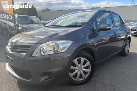 Grey 2011 Toyota Corolla Hatchback Ascent