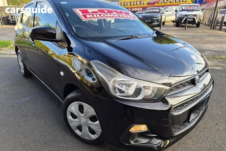 Black 2016 Holden Spark Hatchback Ls Driver Assist