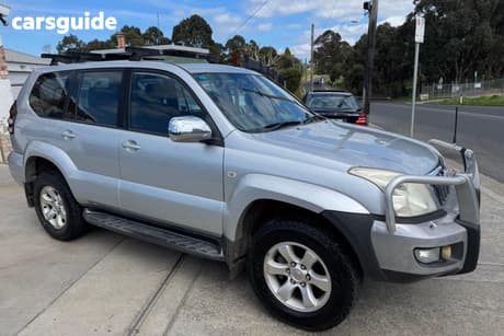 Silver 2006 Toyota Landcruiser Prado Wagon Gxl (4X4)