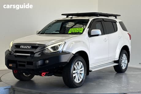 White 2017 Isuzu MU-X Wagon Ls-M (4X4)