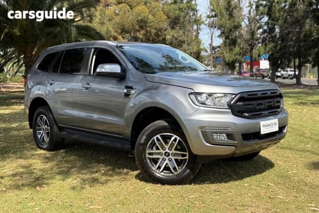 Silver 2019 Ford Everest Wagon Trend (Rwd 7 Seat)