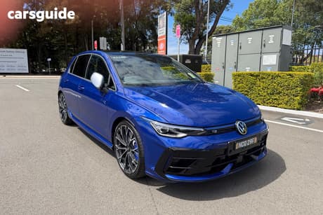 Blue 2026 Volkswagen Golf Hatchback R