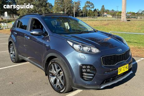 Blue 2016 Kia Sportage SUV GT-LINE (AWD) QL MY17