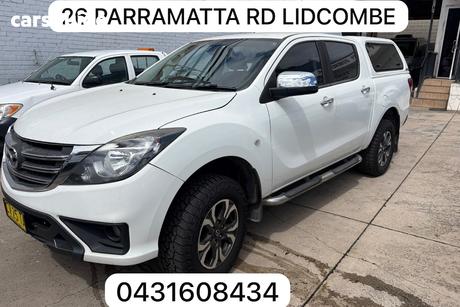 White 2019 Mazda BT-50 Freestyle Utility Xtr (4X4) (5Yr)