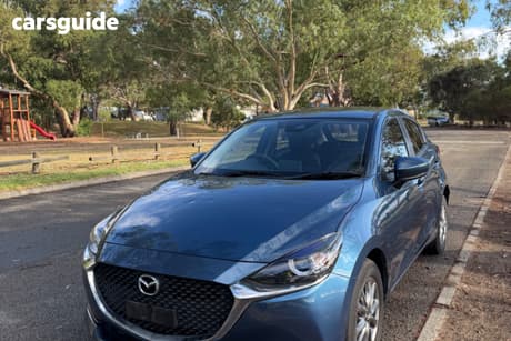 Blue 2020 Mazda 2 Hatchback G15 Pure