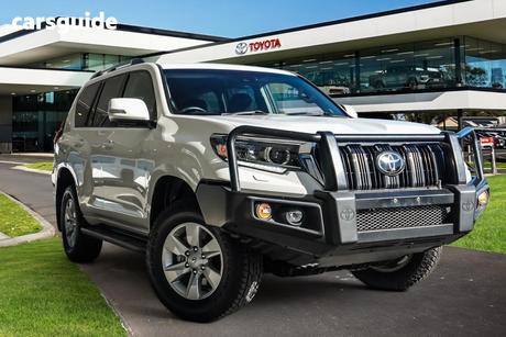 White 2021 Toyota Landcruiser Prado Wagon Gxl