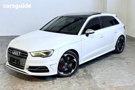 White 2014 Audi S3 Hatch 2.0 TFSI QUATTRO