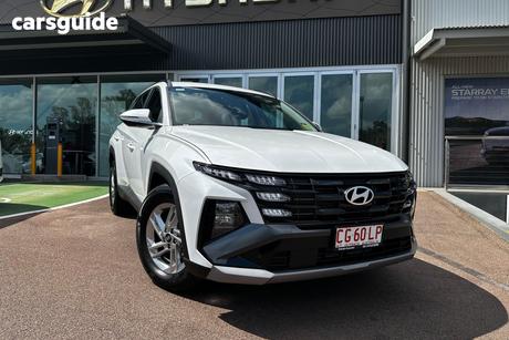 White 2026 Hyundai Tucson Wagon (Fwd)