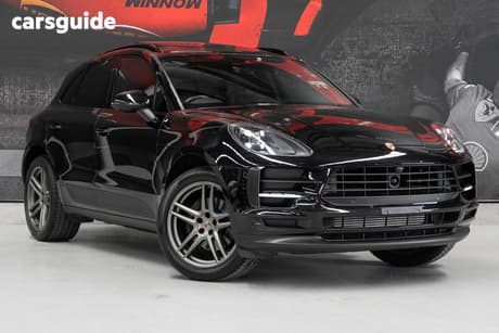 Black 2021 Porsche Macan Wagon