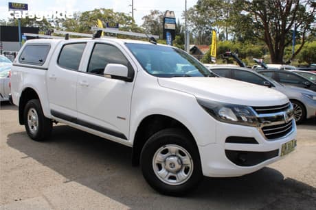 White 2017 Holden Colorado Crew Cab Pickup Ls (4X2)