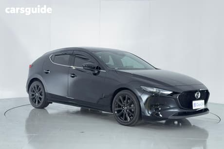 Black 2024 Mazda 3 Hatchback G25 Astina