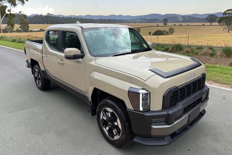 Beige 2025 Kia Tasman Double Cab Pick Up Sx+ (4X4) (Std) Black Fender