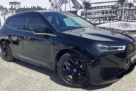 Black 2024 BMW IX Wagon Xdrive50 Sport