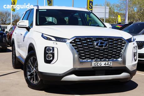 White 2021 Hyundai Palisade Wagon (8 Seat)