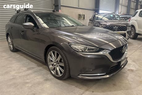 Grey 2020 Mazda 6 Wagon Gt