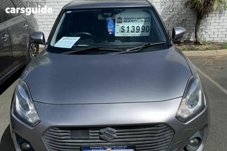 Silver 2017 Suzuki Swift Hatchback Glx Turbo