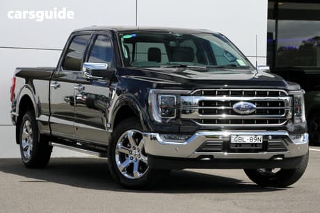 Black 2023 Ford F150 Double Cab Pick Up Lariat Lwb (4Wd)