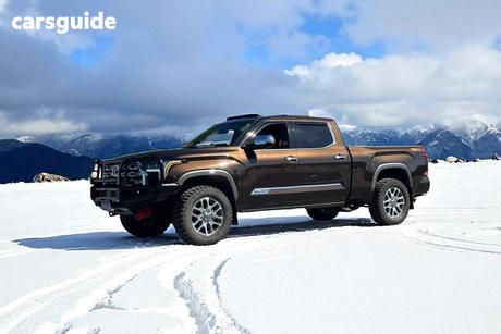 Brown 2023 Toyota Tundra Ute Tray