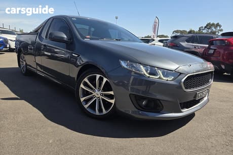Grey 2016 Ford Falcon Ute Ute Tray XR6 R