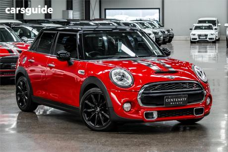 Red 2015 Mini Cooper Hatchback S 5D Hatch