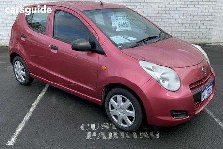 Pink 2010 Suzuki Alto Hatch